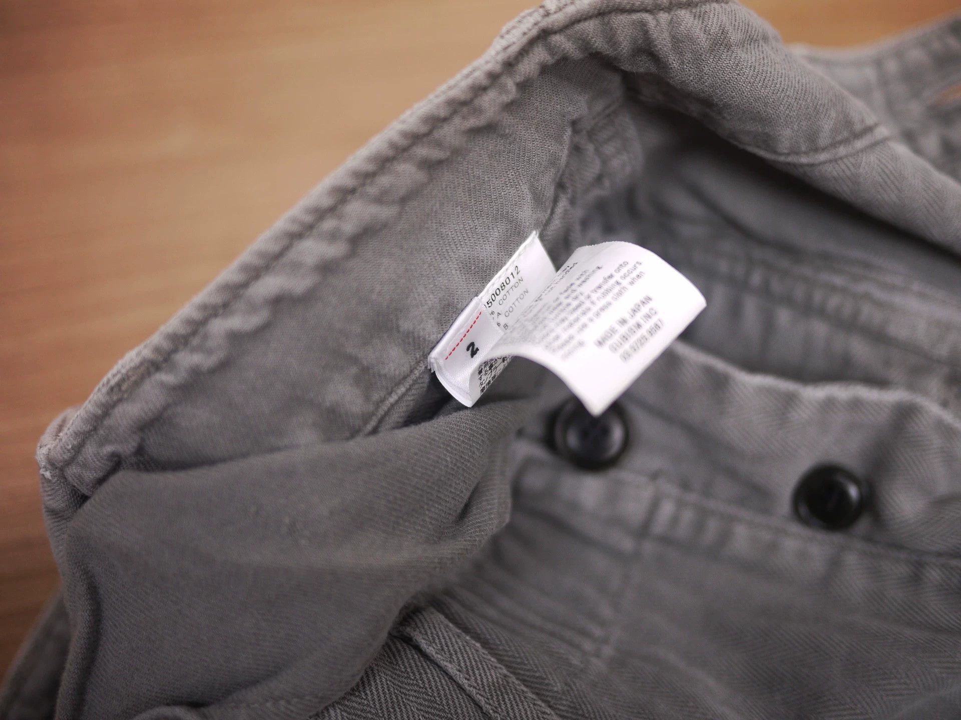 Visvim VISVIM VETERANS SHORTS CRASH Grey Size 2 Size US 32 / EU 48 - 9 Thumbnail