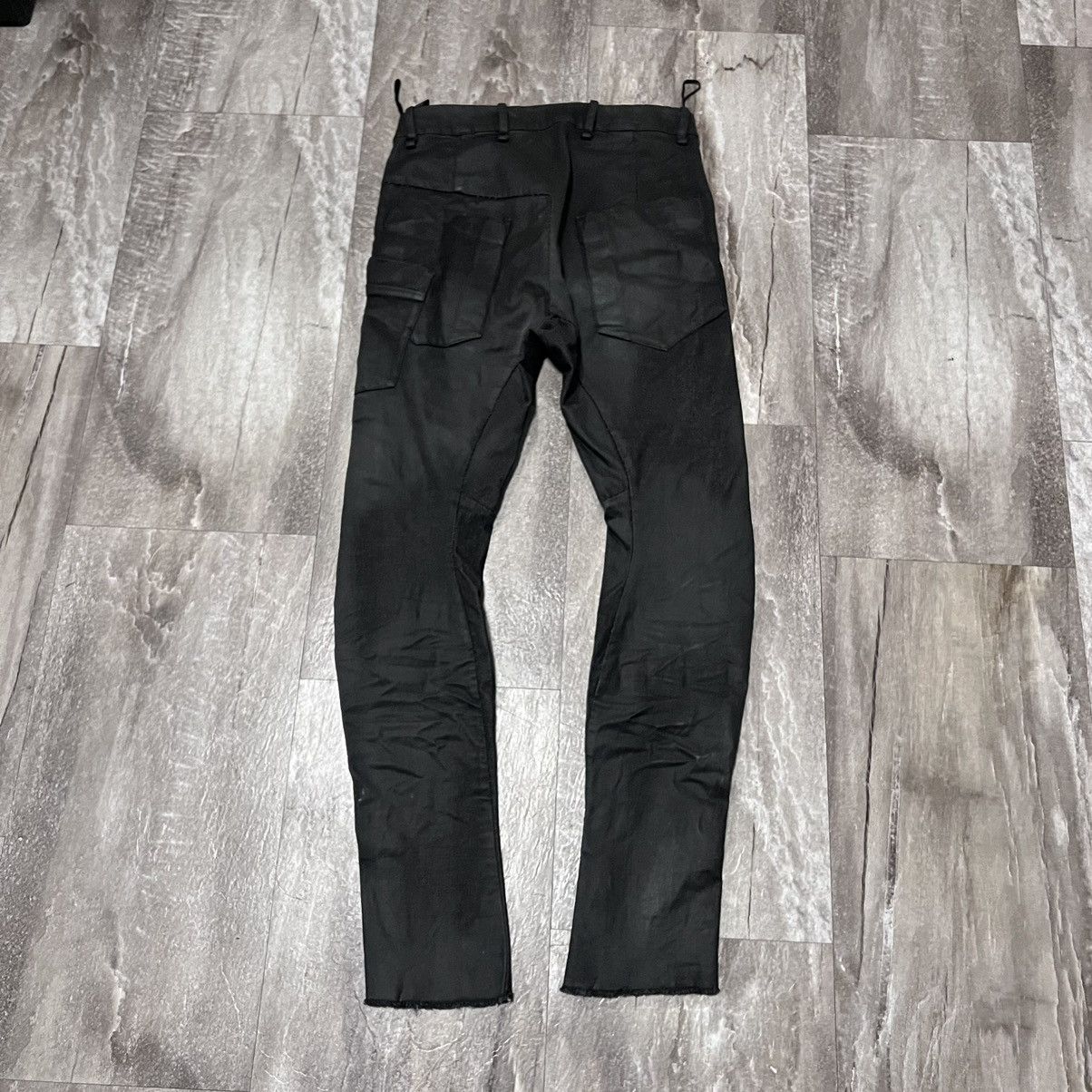 Masnada masnada black waxed cargo pants Size US 30 / EU 46 - 4 Thumbnail