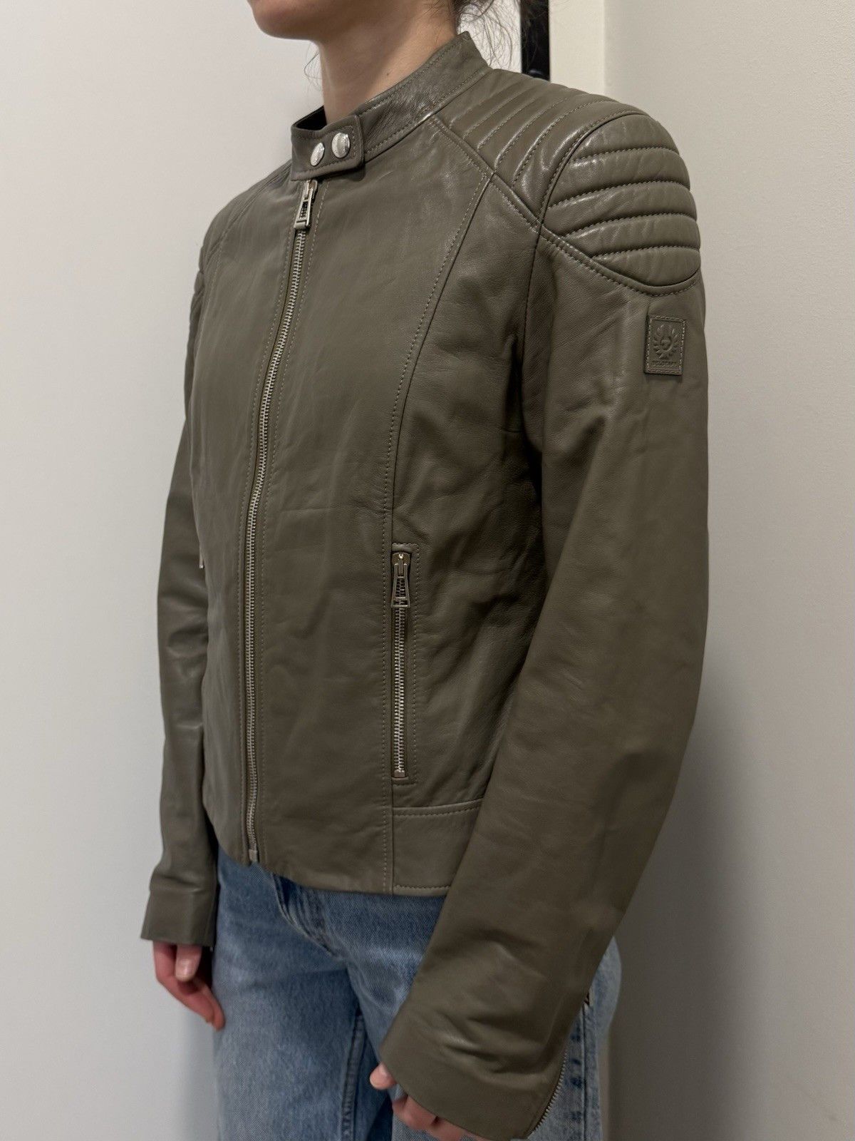 Belstaff DDP Belstaff Leather Moto Biker Womens Jacket size 42 Size M / US 6-8 / IT 42-44 - 3 Thumbnail