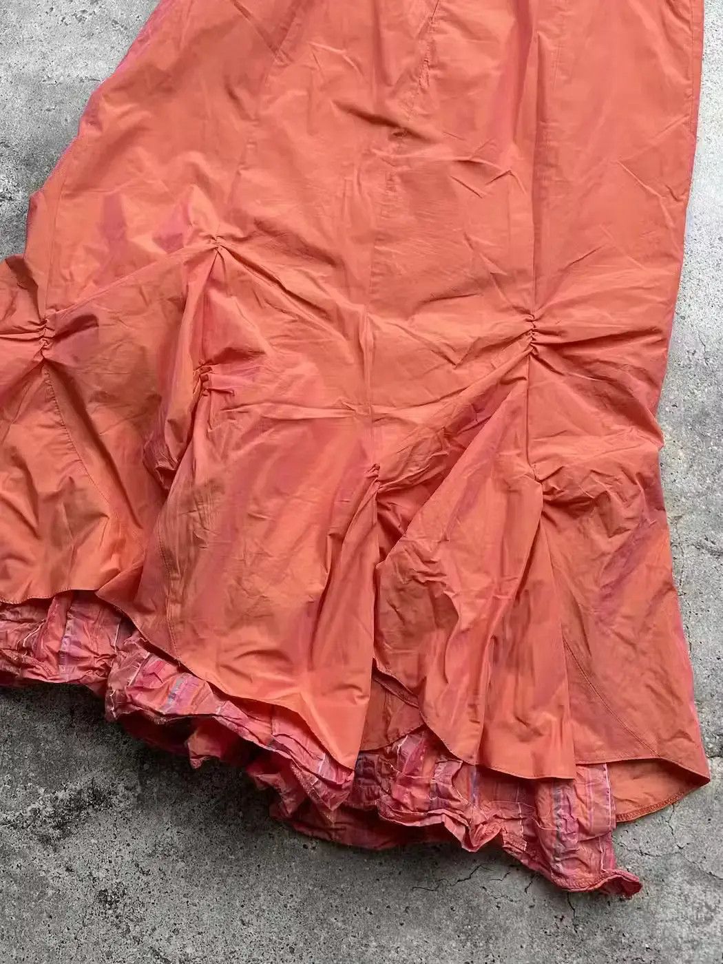 Japanese Brand Vintage Maxi Super Flare Skirt C107(V76)(E8) Size 30" / US 8 / IT 44 - 6 Thumbnail