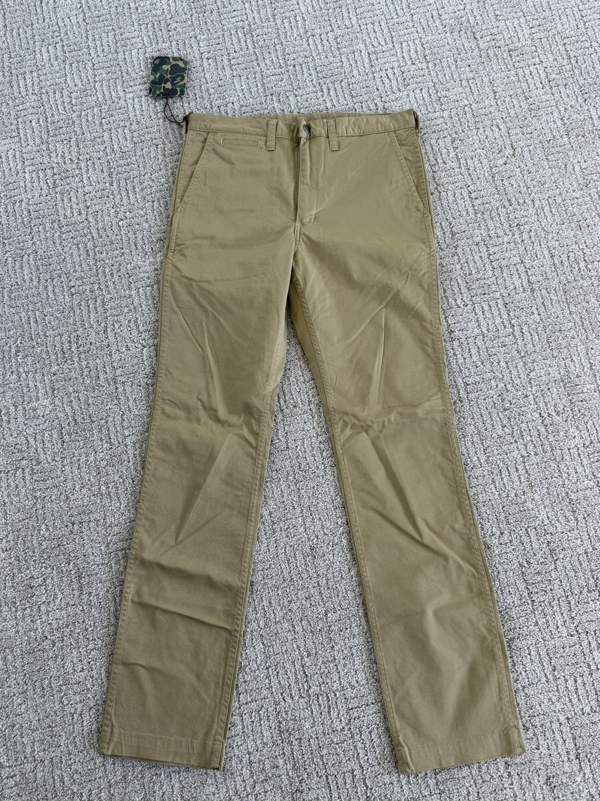 Bape Bape khaki Pants Size US 32 / EU 48 - 2 Thumbnail
