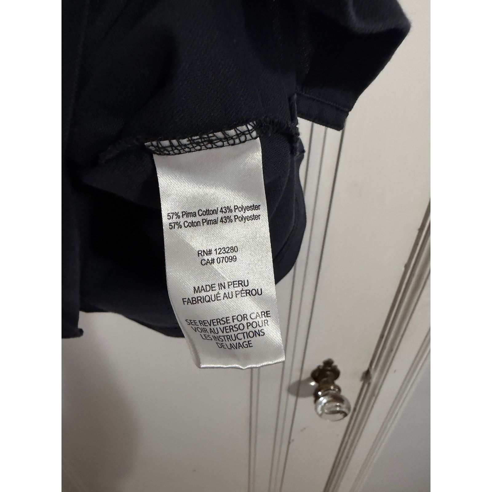 TravisMathew TravisMathew Gray and Blue Golf Polo Men's Size Large Size US L / EU 52-54 / 3 - 6 Thumbnail