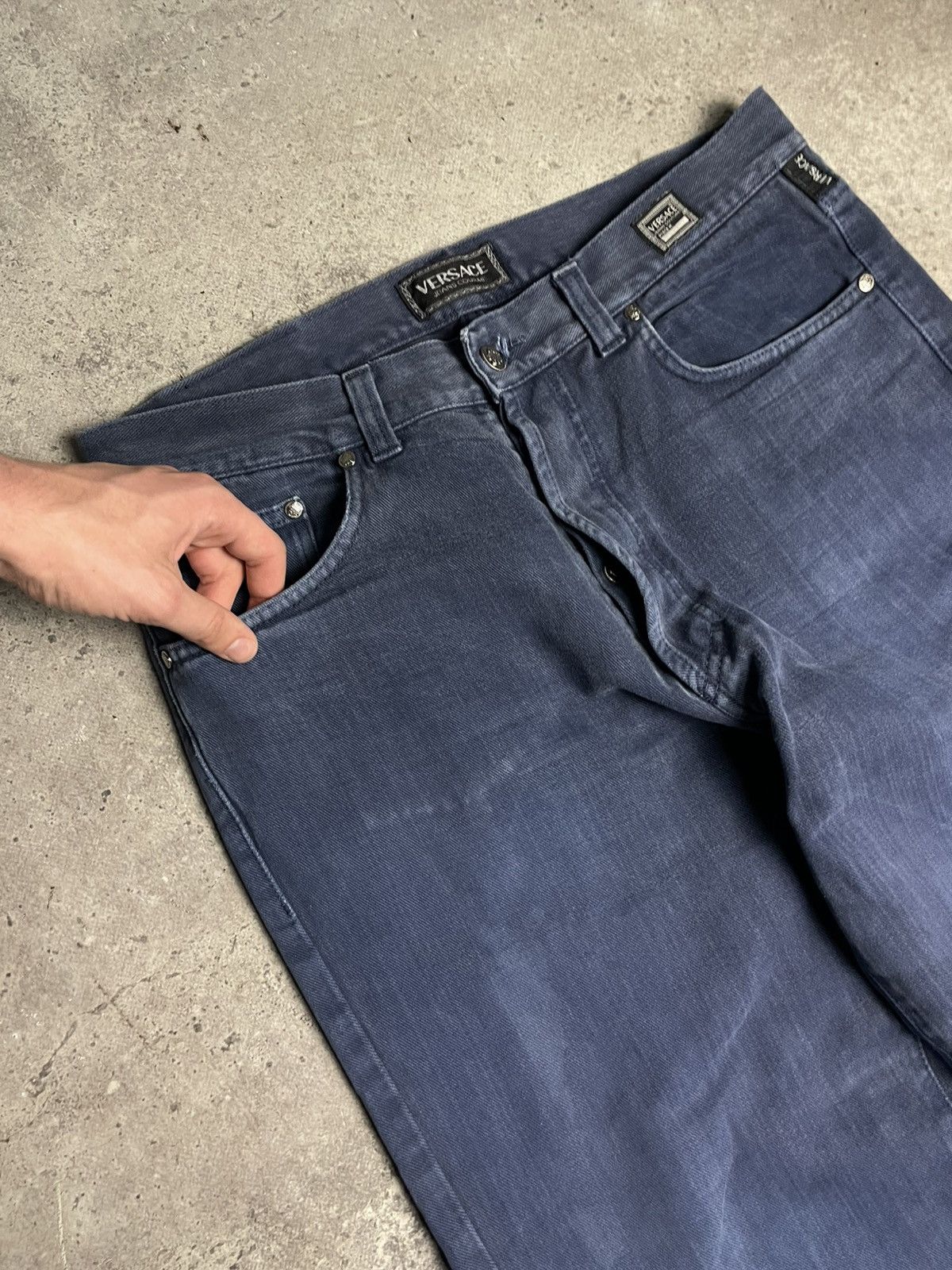 Versace Jeans Couture Vintage Versace Jeans Signature Made in Italy 90s Denim Size US 38 / EU 54 - 15 Thumbnail