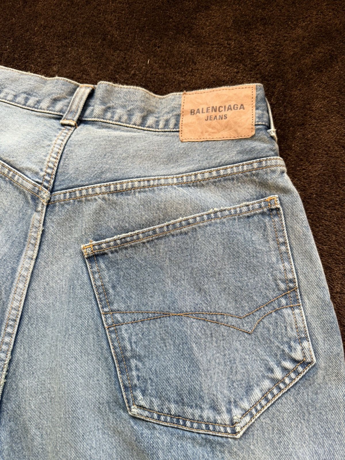 Balenciaga Large Baggy Jeans Winter 22 Size US 30 / EU 46 - 3 Thumbnail
