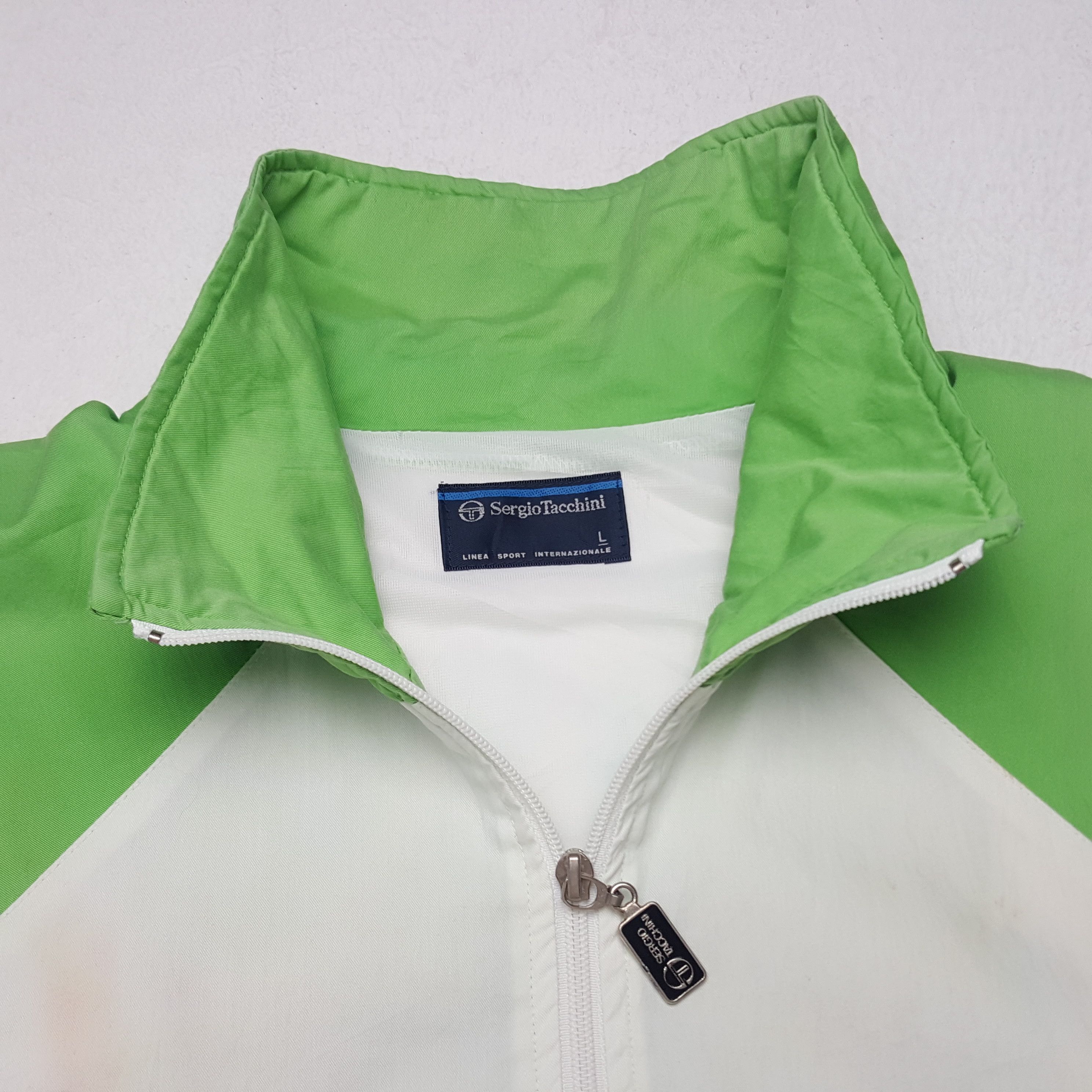 Sergio Tacchini × Vintage Vintage Sergio Tacchini Sport Jacket Size US L / EU 52-54 / 3 - 4 Thumbnail