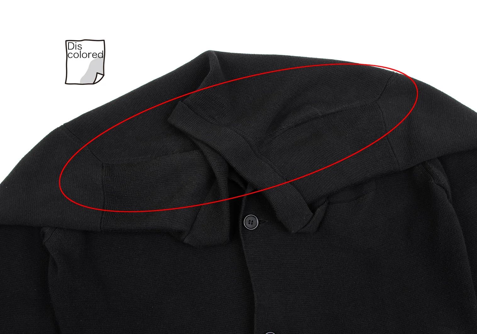 Yohji Yamamoto Yohji Yamamoto Cotton Knit 3B Jacket Black 3 Size US L / EU 52-54 / 3 - 5 Thumbnail