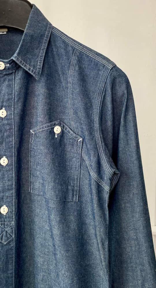 Japanese Brand 💥Unnamed inspire Japanese harajuku streetwear Chambray Size US M / EU 48-50 / 2 - 3 Thumbnail