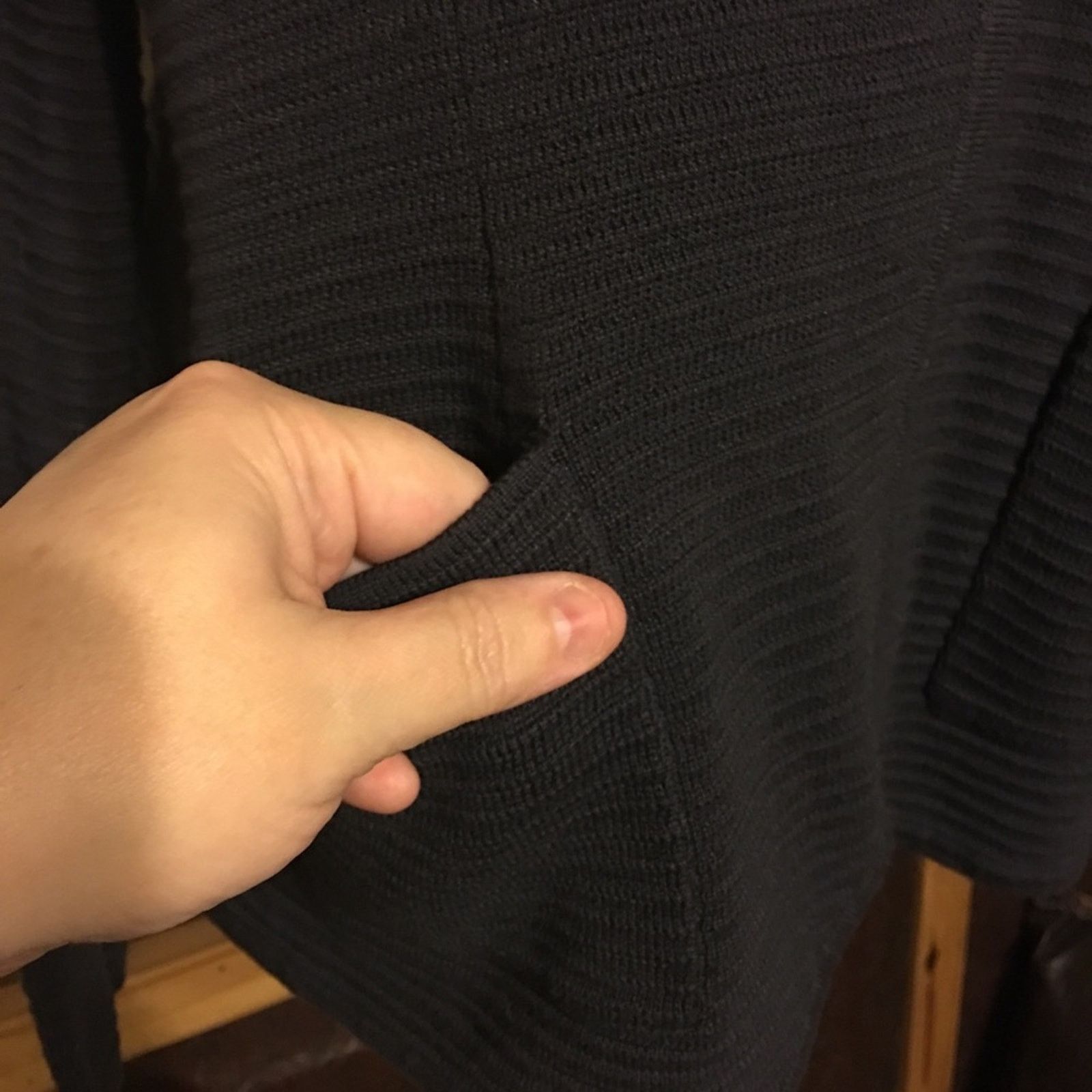 Other WD-NY dark gray textured cardigan jacket XL Size XL / US 12-14 / IT 48-50 - 3 Thumbnail