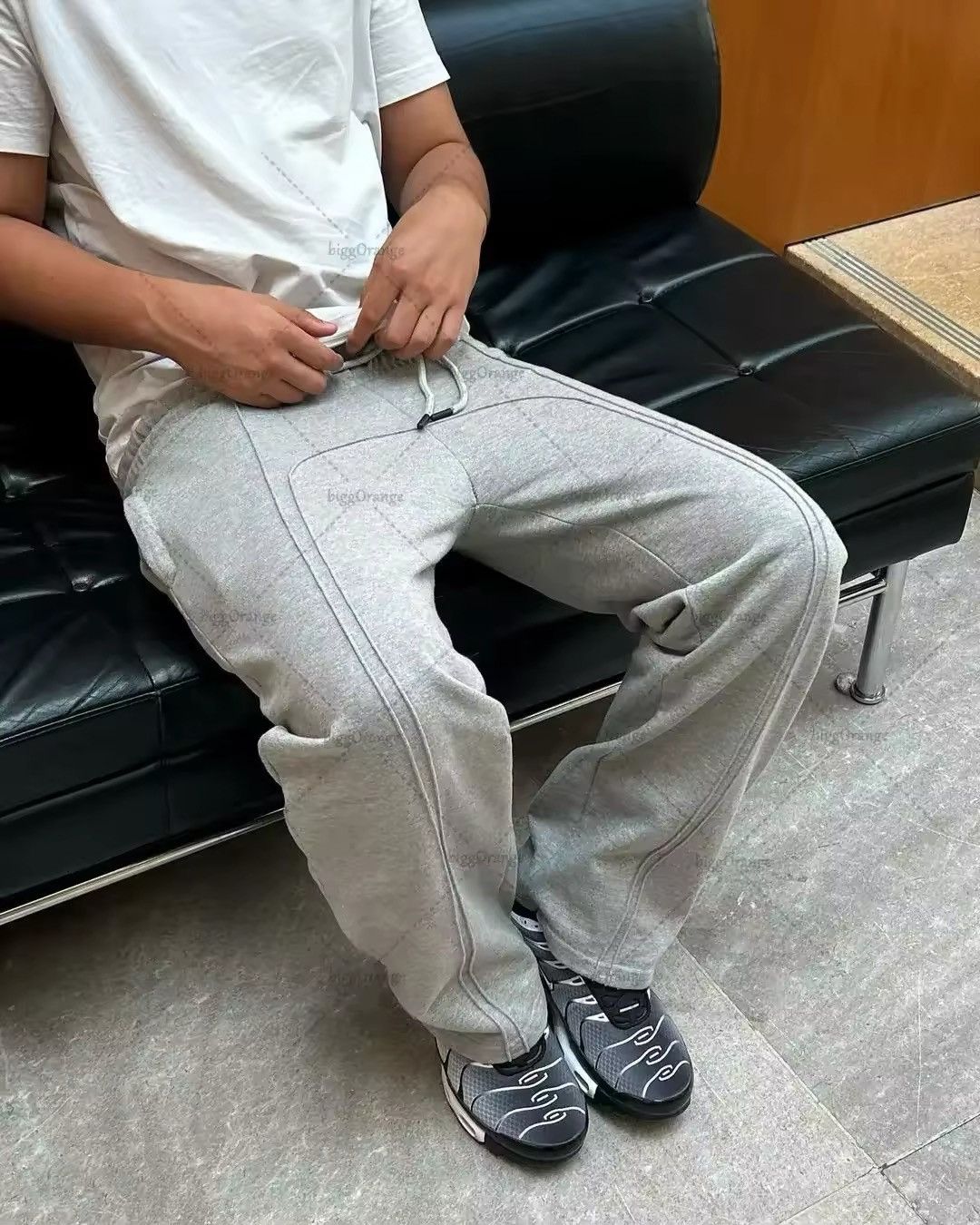 Japanese Brand × Other Embroidered Wideleg Sweatpants Size US 31 - 3 Thumbnail
