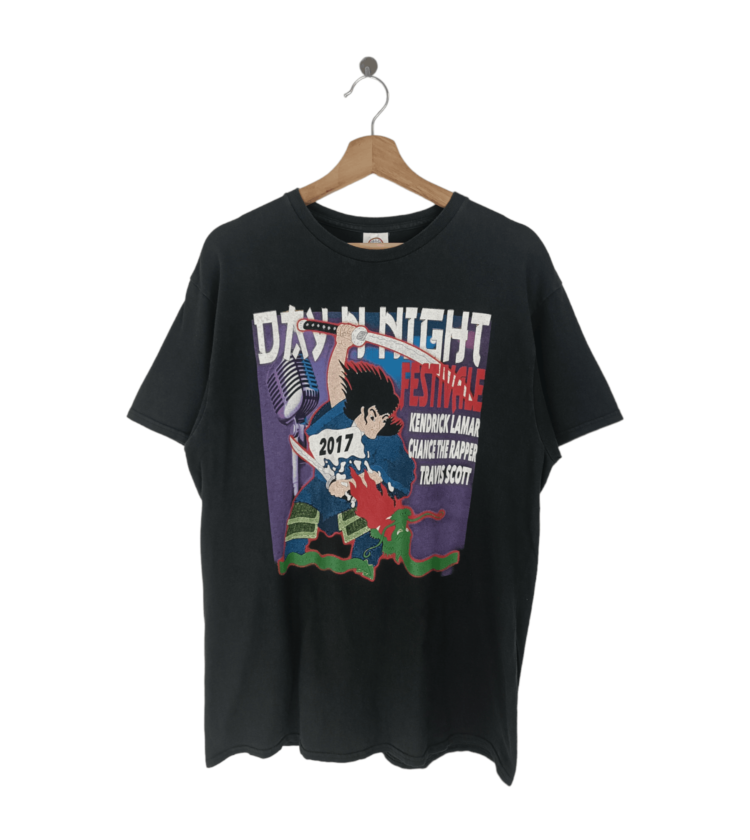 Day'N'Night Festival Travis Scott Kendrick Lamar hotsell Hoodie Sweatshirt Tie Dye