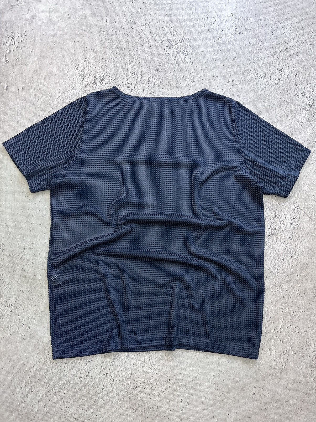 Hysteric Glamour × Japanese Brand VINTAGE Y2K JPG STYLE Japanese brand Fishnet mesh Tshirt Size US L / EU 52-54 / 3 - 7 Thumbnail