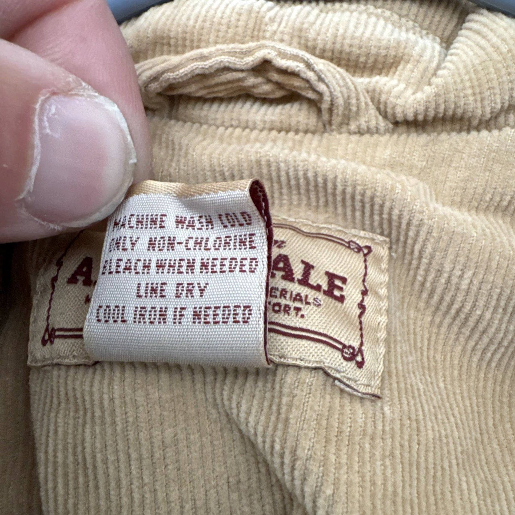 Vintage VINTAGE Aeropostale Corduroy Blazer Womens L Workwear Jacket Utility Retro Jacket Pockets Brown 90s/00s Womens Size L / US 10 / IT 46 - 6 Thumbnail