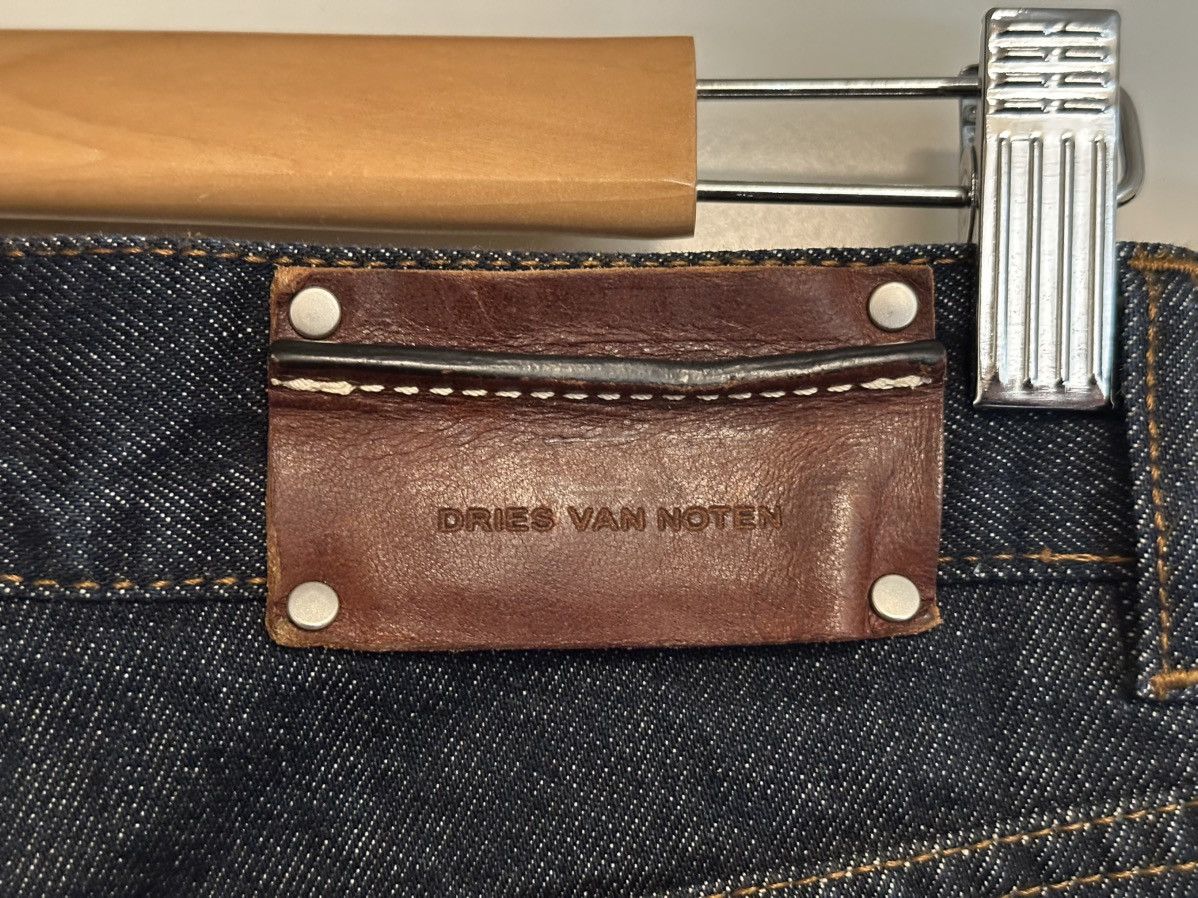 Dries Van Noten Dries Van Noten Straight Leg Jeans Size US 31 - 5 Thumbnail