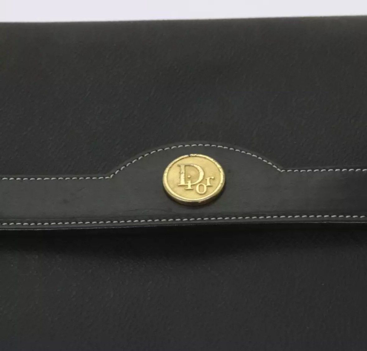 Christian Dior Monsieur × Dior × Vintage Christian Dior Vintage Honeycomb Canvas Chain Shoulder Bag Size ONE SIZE - 10 Thumbnail