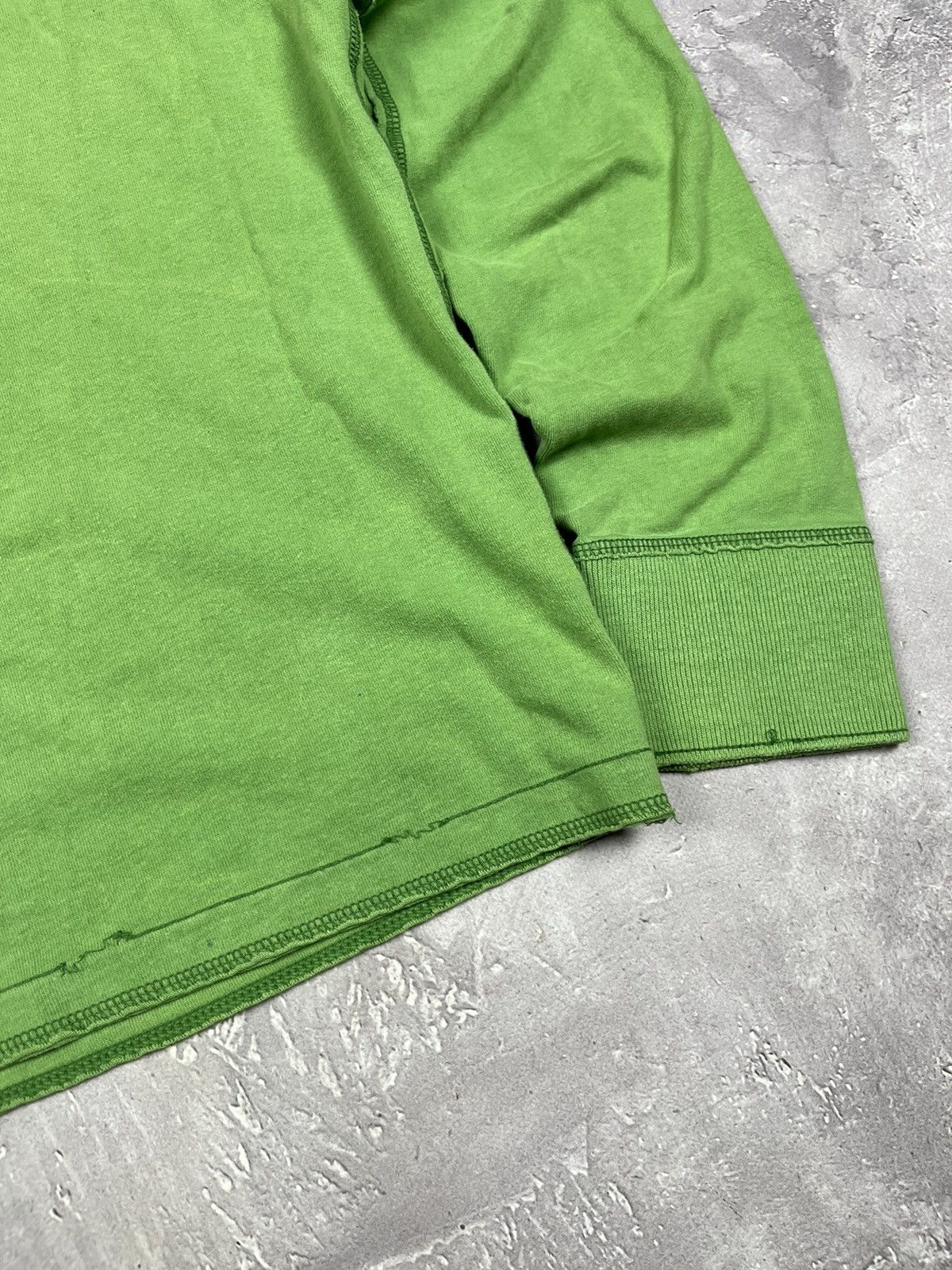 Abercrombie & Fitch Vintage Abercrombie & Fitch Faded Green Long Sleeve T-Shirt Size US S / EU 44-46 / 1 - 11 Thumbnail