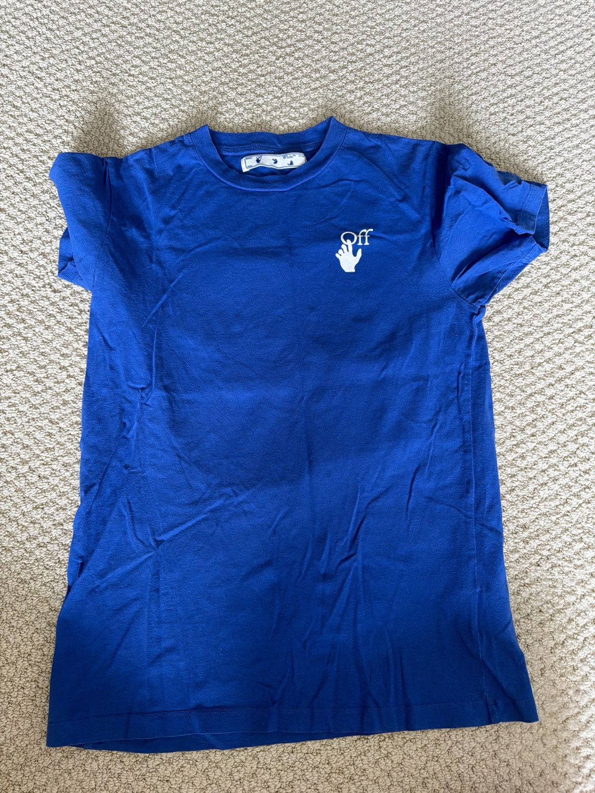 Off-White Off White “Cut Here” Tee Size US M / EU 48-50 / 2 - 4 Thumbnail