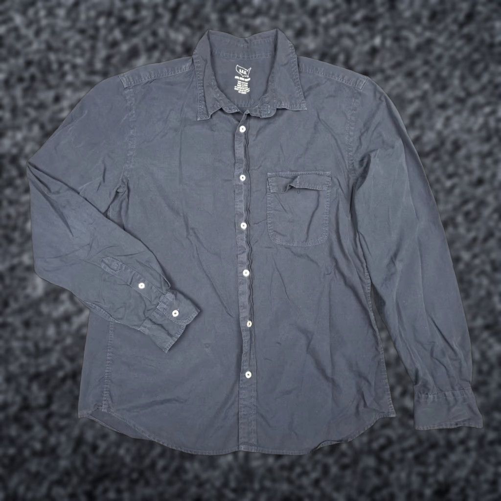 Save Khaki United VINTAGE Save Khaki United Button-Up Shirt Men XL Navy Blue Cotton USA Marks Size US XL / EU 56 / 4 - 1 Thumbnail