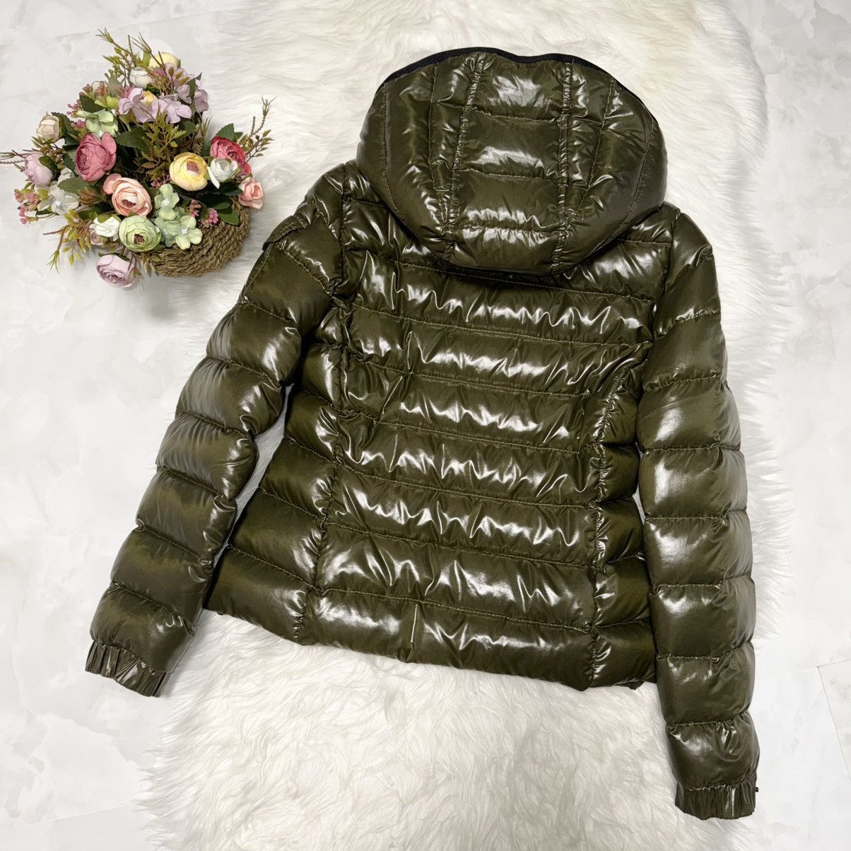 Moncler Genuine Moncler Hooded Double Zip Down Jacket Coat 0 Olive Size S / US 4 / IT 40 - 6 Thumbnail