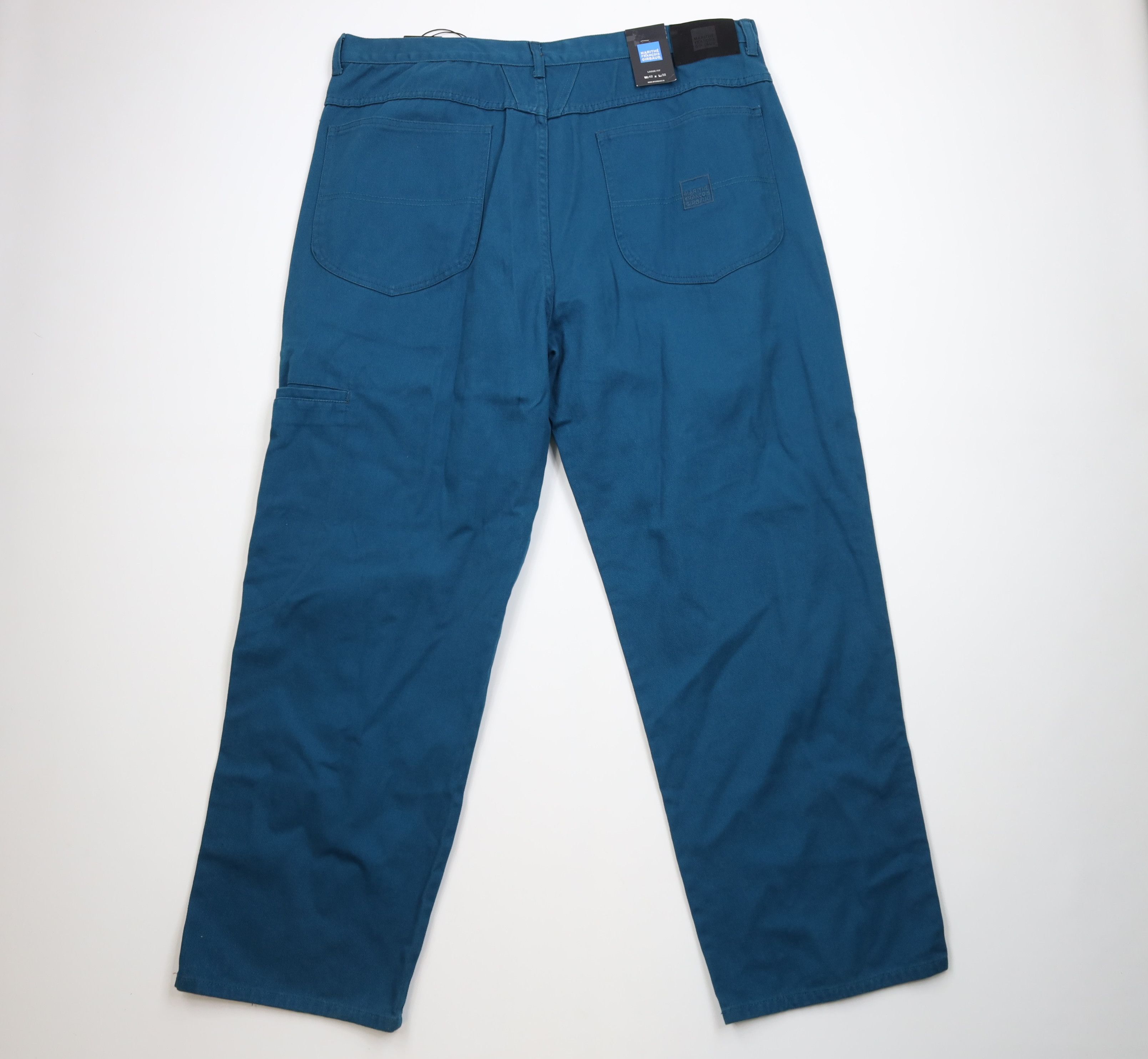 Marithe + Francois Girbaud Deadstock Vintage 90s Marithe Francois Girbaud Wide Jeans Size US 42 / EU 58 - 13 Thumbnail