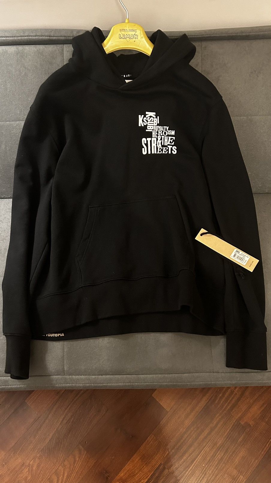 Ksubi Ksubi Black Hoodie Size US L / EU 52-54 / 3 - 1 Thumbnail