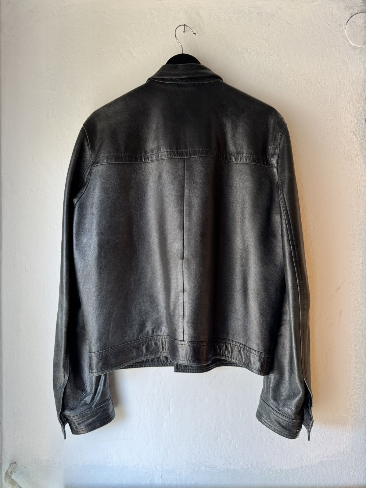 Givenchy Leather Military Multi Pocket Jacket Size US L / EU 52-54 / 3 - 2 Thumbnail