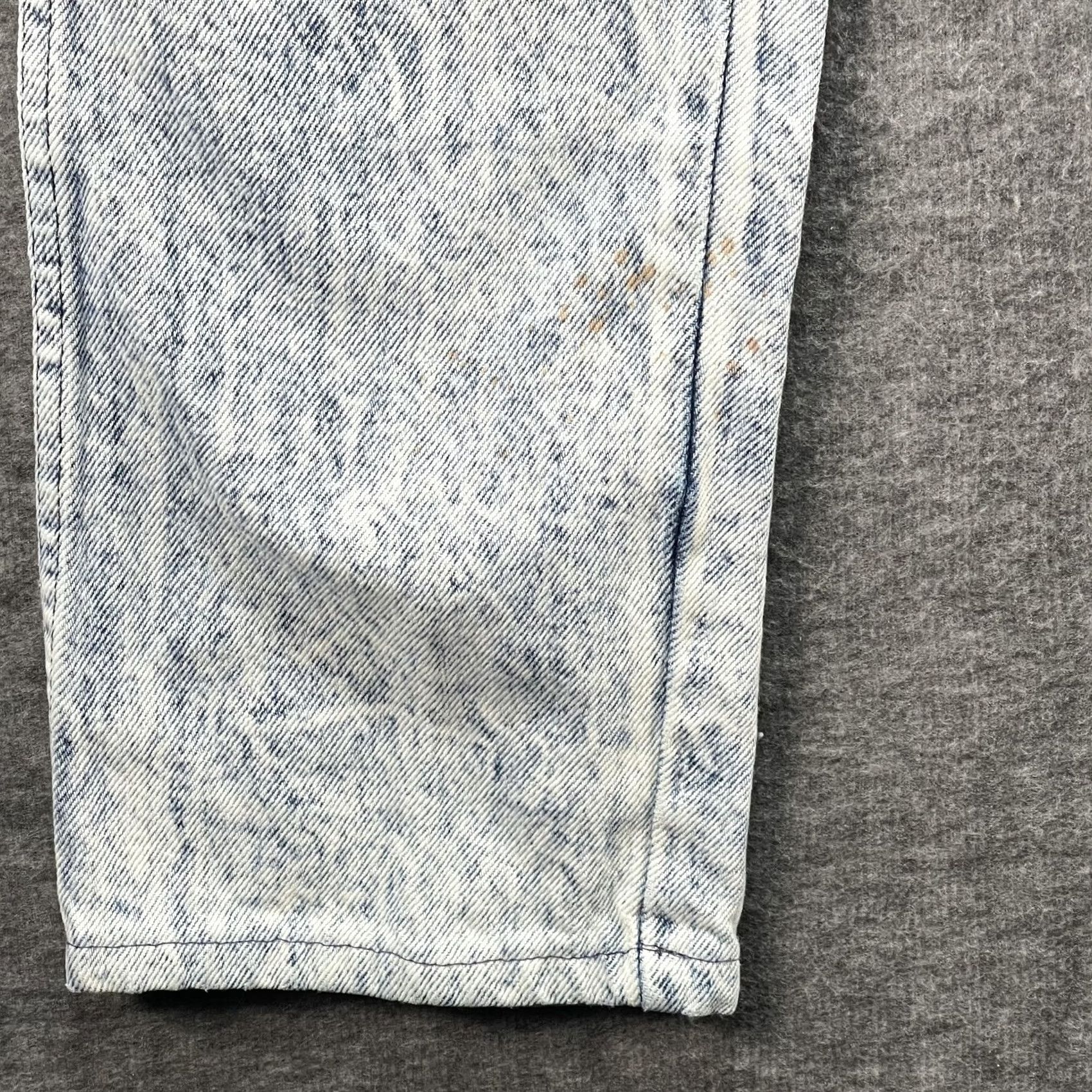 Vintage VINTAGE Bristol Blues Jeans Mens 30x34 Acid Wash Made USA Union Jack Patch 90s Size US 30 / EU 46 - 6 Thumbnail
