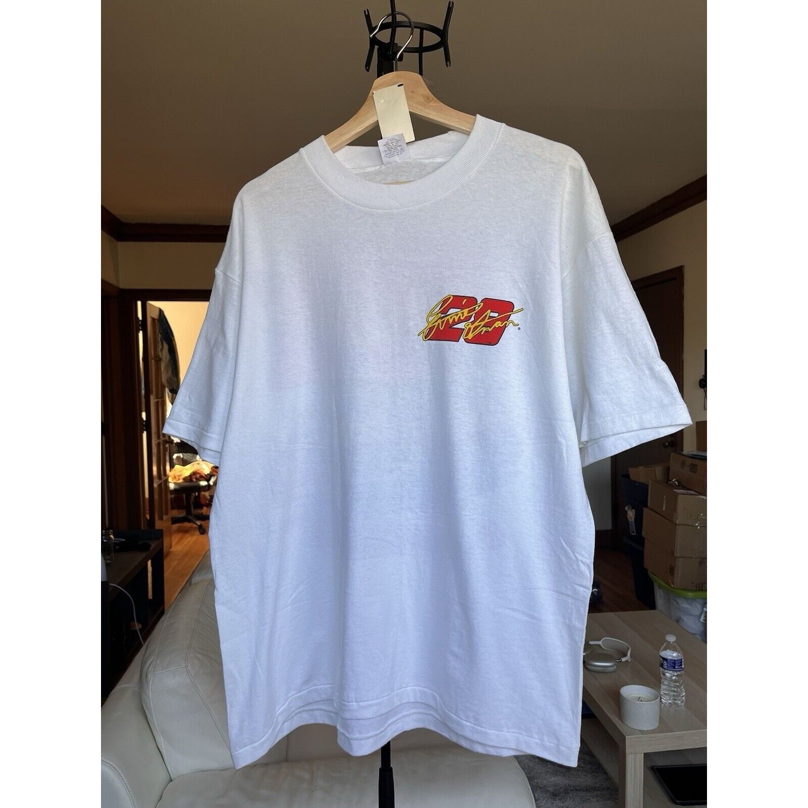 NASCAR VINTAGE NASCAR ERNIE IRVAN #23 YATES HAVOLINE RACING TEE 90S Size US L / EU 52-54 / 3 - 4 Thumbnail