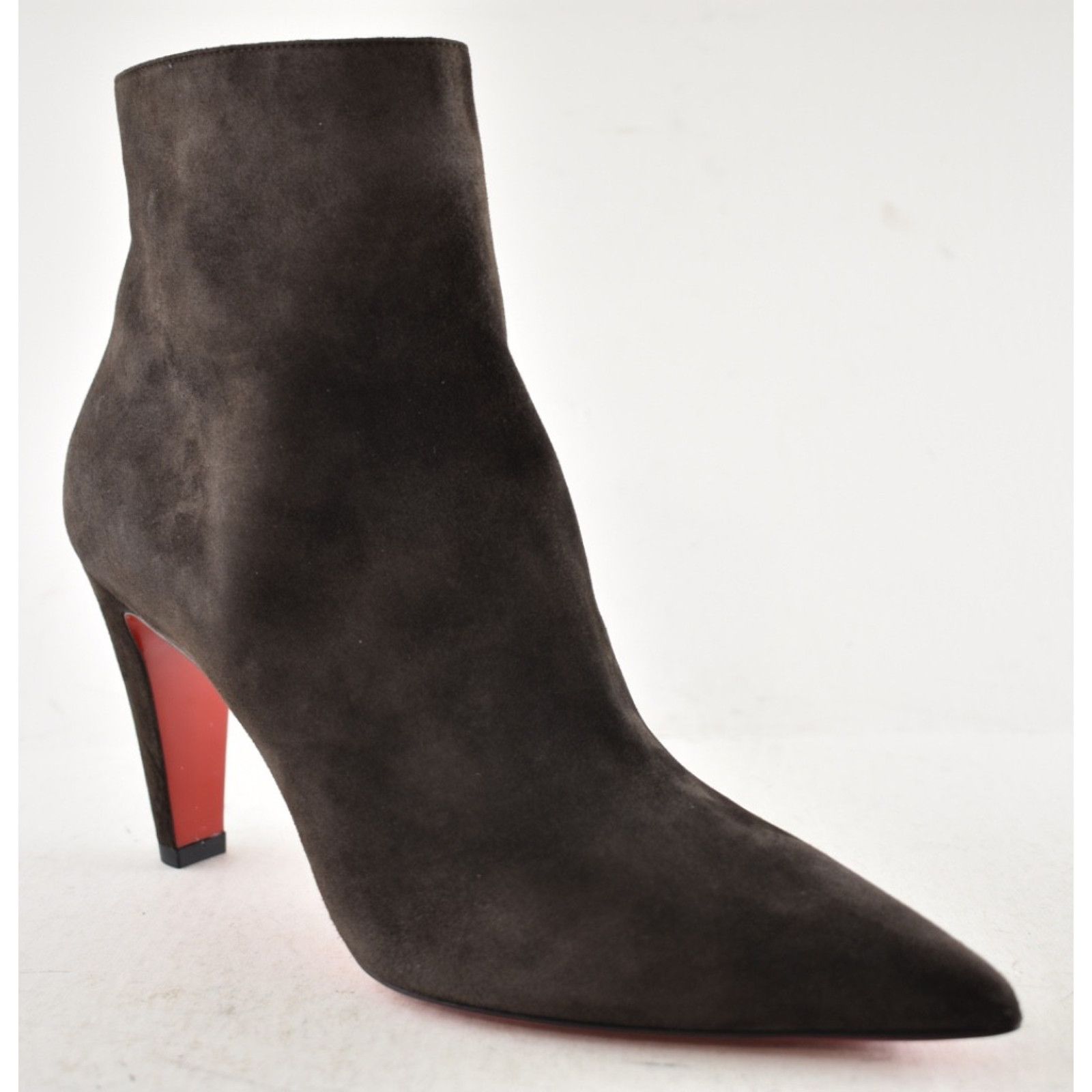 Christian Louboutin Christian Louboutin Vibella 85 Cafe Brown Bootie 38.5 Size US 8.5 / IT 38.5 - 6 Thumbnail