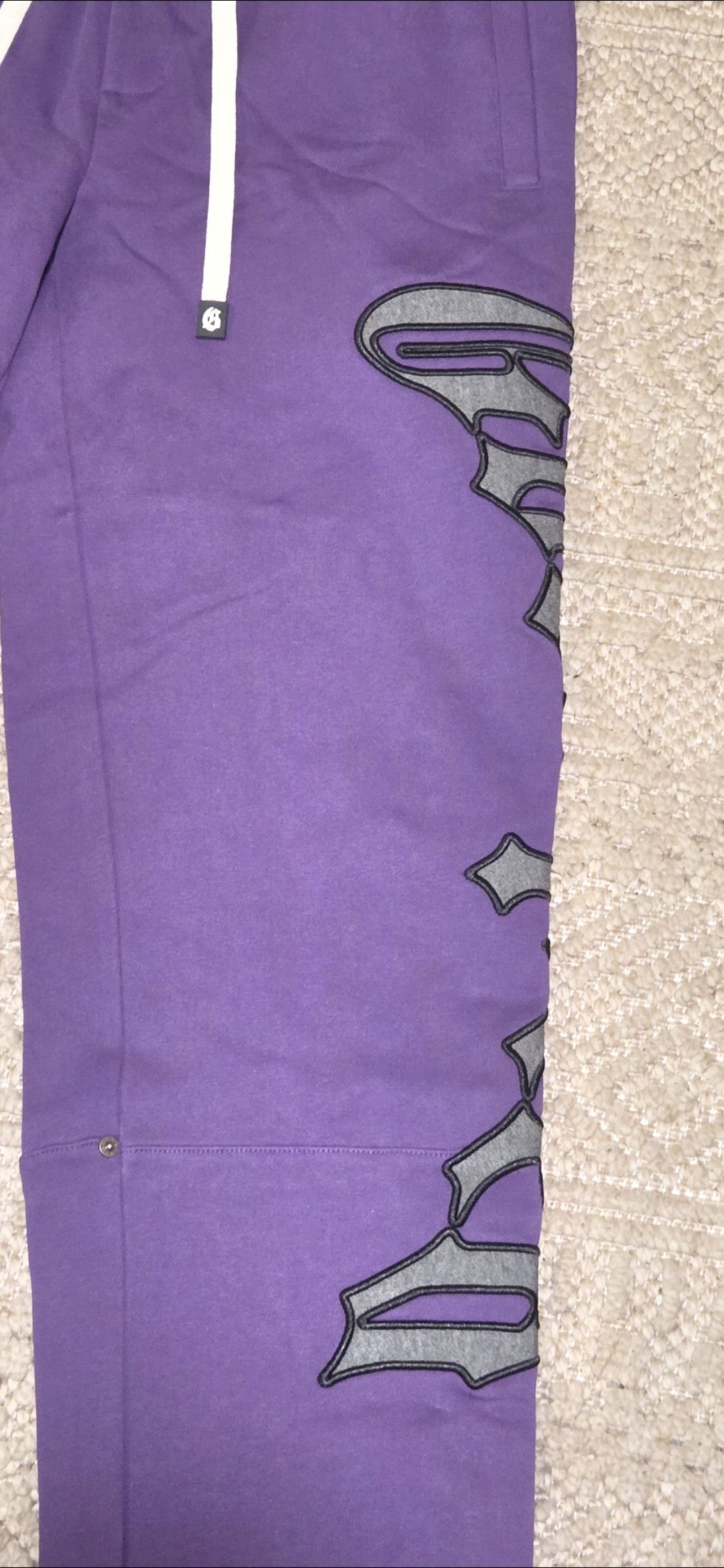Godspeed Godspeed 'OG Logo' Purple & Grey Sweats Size LARGE Size US 36 / EU 52 - 5 Thumbnail