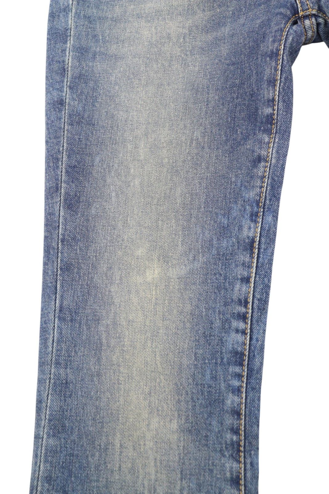 R13 KICK FIT 25 Kelly Stretch Washed Faded Ankle Cropped 86333 Size 25" / US 0 / IT 36 - 13 Thumbnail