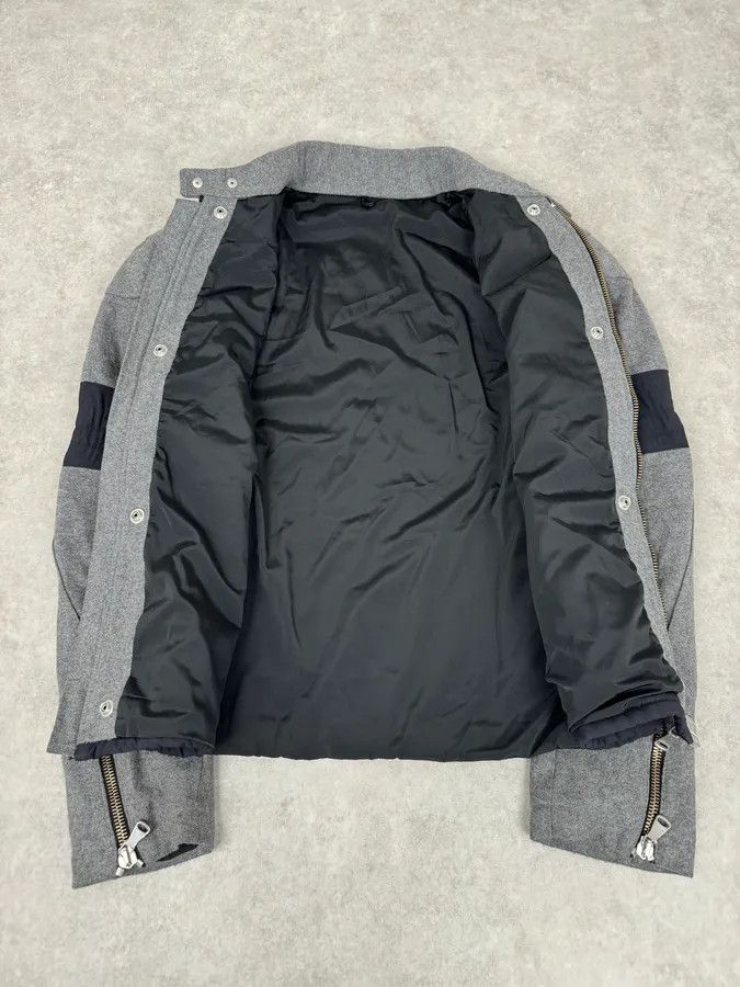 Gianfranco Ferre 2000s Gianfranco Ferré Grey Wool Zip-up Jacket Size US M / EU 48-50 / 2 - 9 Thumbnail