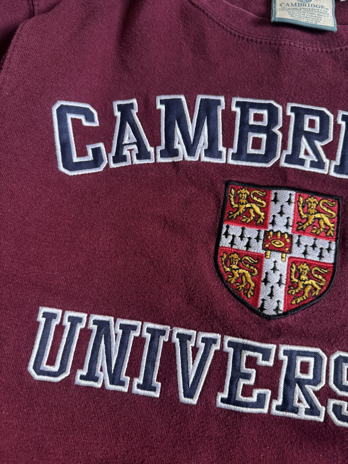 Vintage University of Cambridge S sweatshirt jumper pullover 90s Size US S / EU 44-46 / 1 - 5 Thumbnail