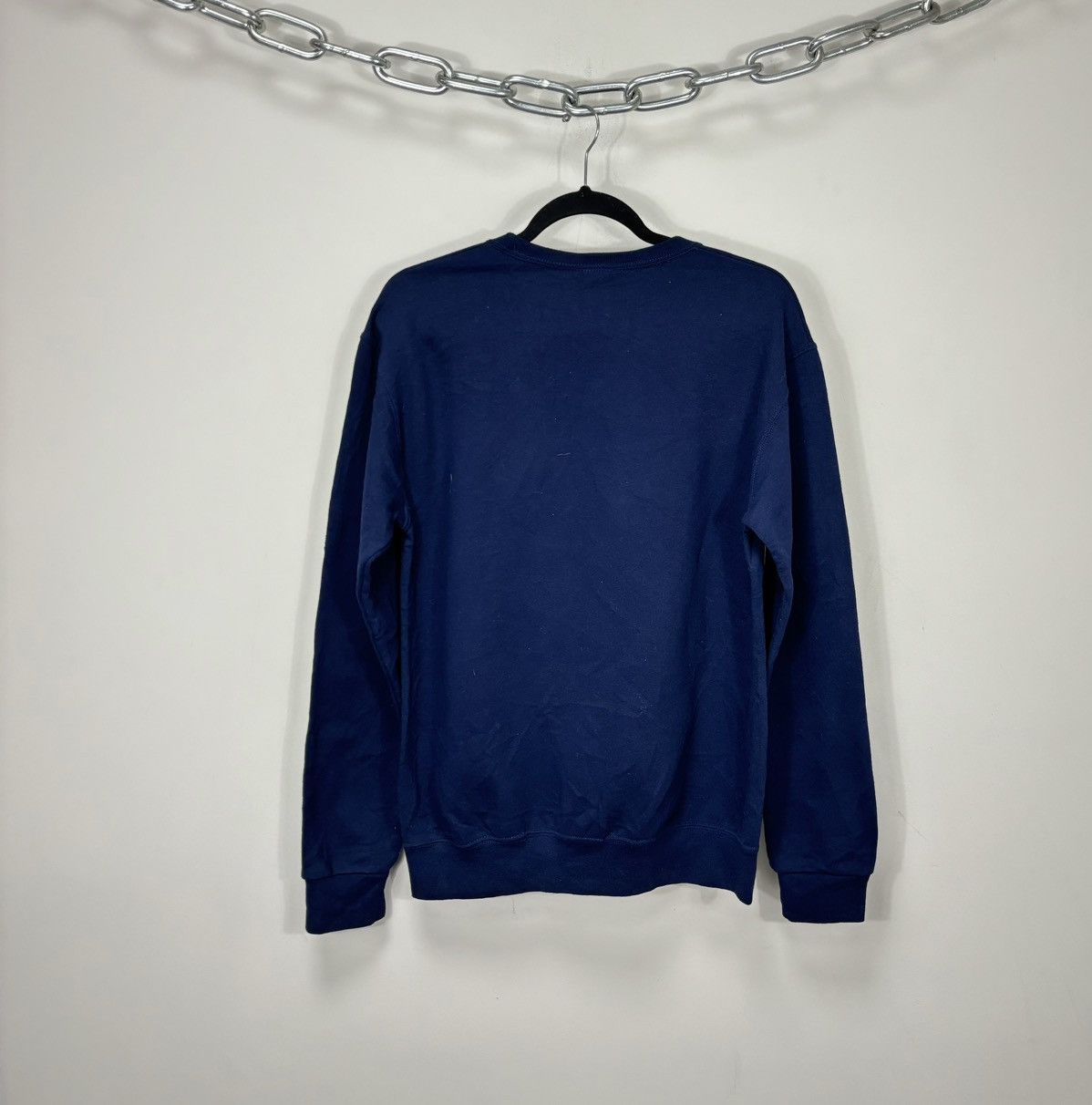 Jerzees × Vintage Vintage Jerzees 90s USA Big Christmas Logo Sweatshirt Size US S / EU 44-46 / 1 - 8 Thumbnail