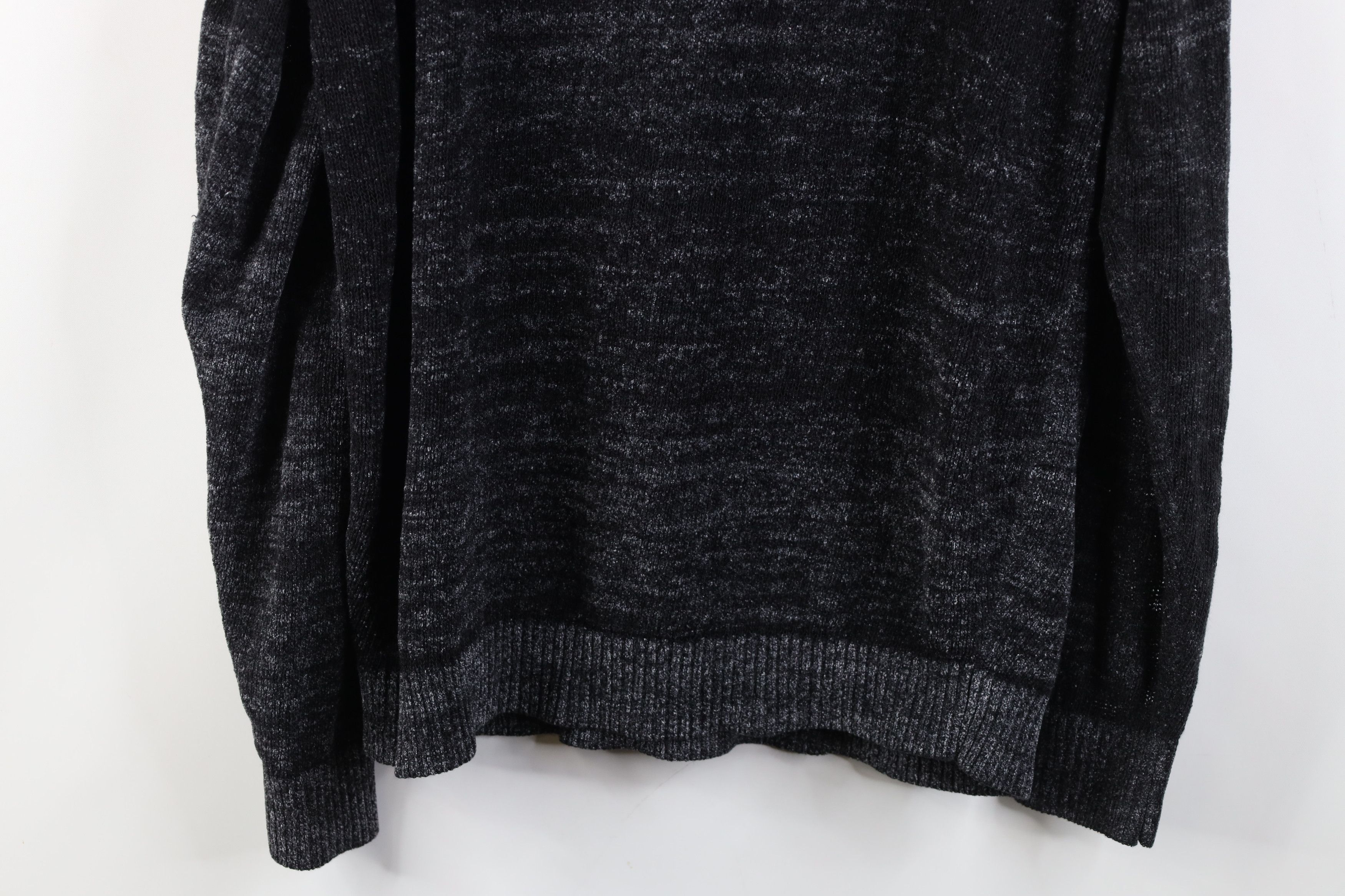 Vintage Vintage 90s Streetwear Thin Worn In Fleece Collared Sweater Size US L / EU 52-54 / 3 - 11 Thumbnail