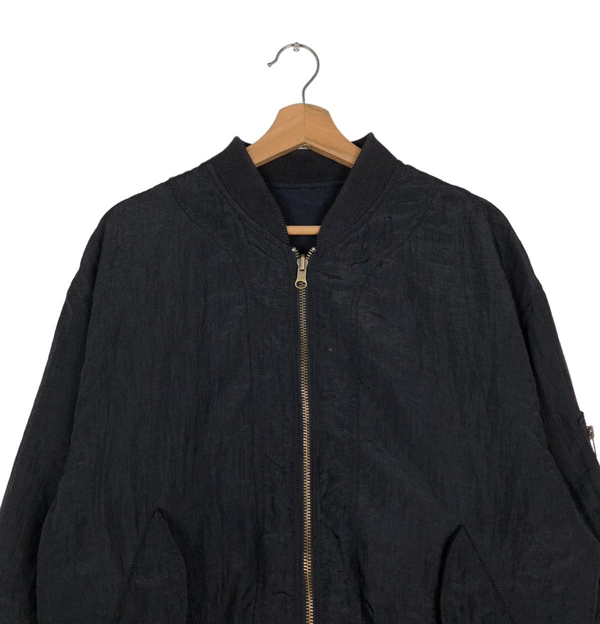 Japanese Brand 🔥VINTAGE REVERSIBLE BOMBER JACKET PAZZO COMPANY JAPAN Size US M / EU 48-50 / 2 - 9 Thumbnail