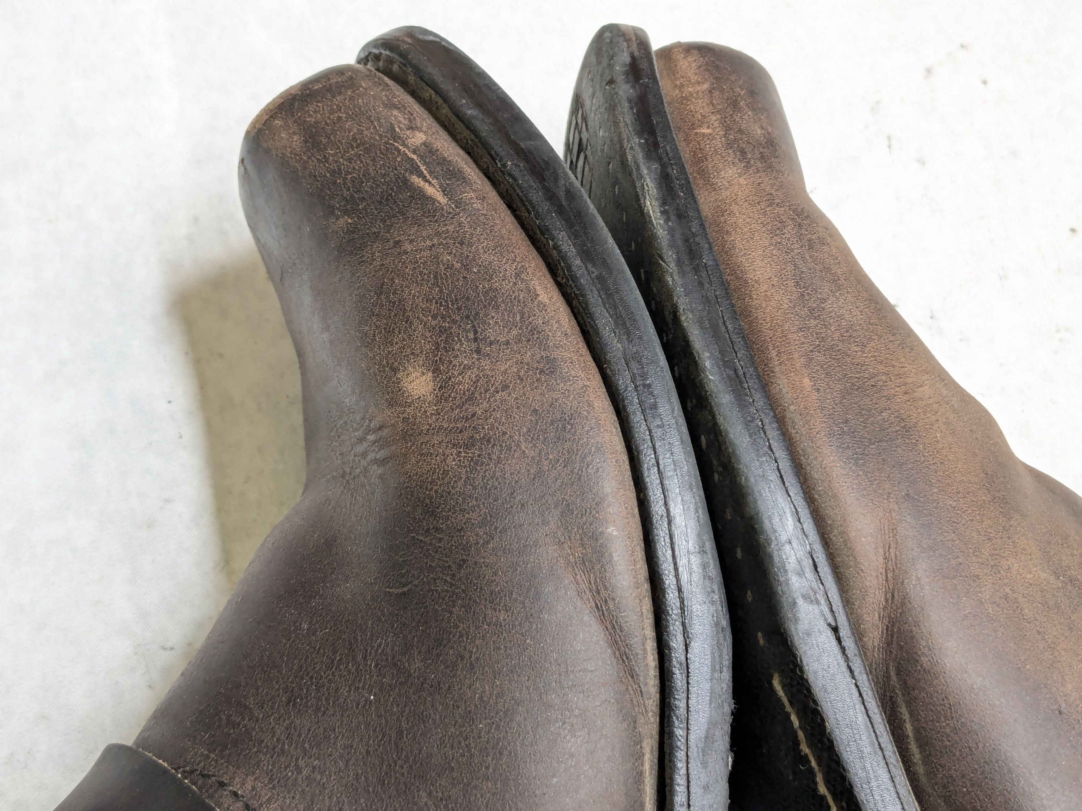 Frye Frye Harness Brown 13 M Leather Strap Buckle Size US 13 / EU 46 - 9 Thumbnail