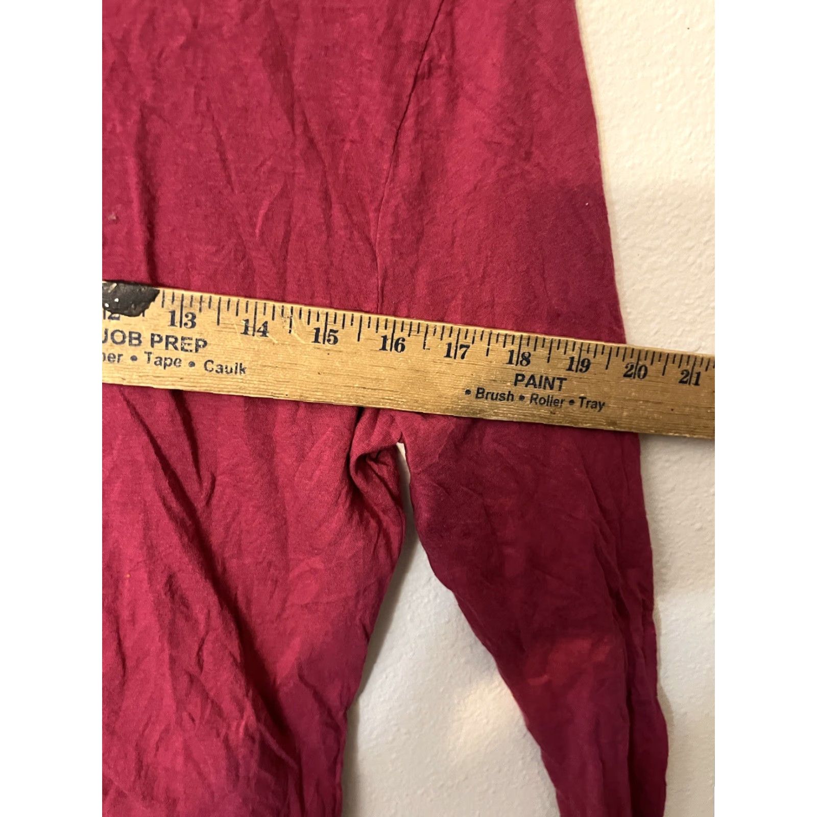 Calvin Klein Calvin Klein Jeans Shirt Women L Red Sequin Long Sleeve Scoop Neck Size L / US 10 / IT 46 - 5 Thumbnail