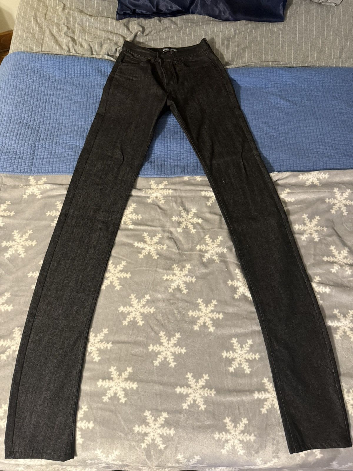 Vale Vale stacked denim jeans Size US 29 - 2 Thumbnail