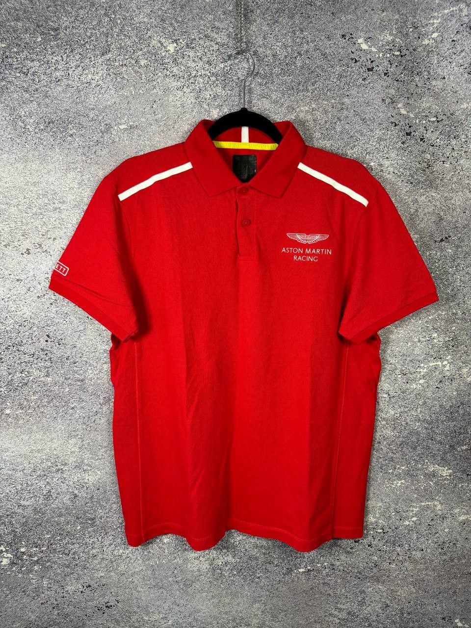 Formula 1 Hackett Aston Martin Racing Polo F1 Formula 1 Embroidered Size US L / EU 52-54 / 3 - 1 Thumbnail