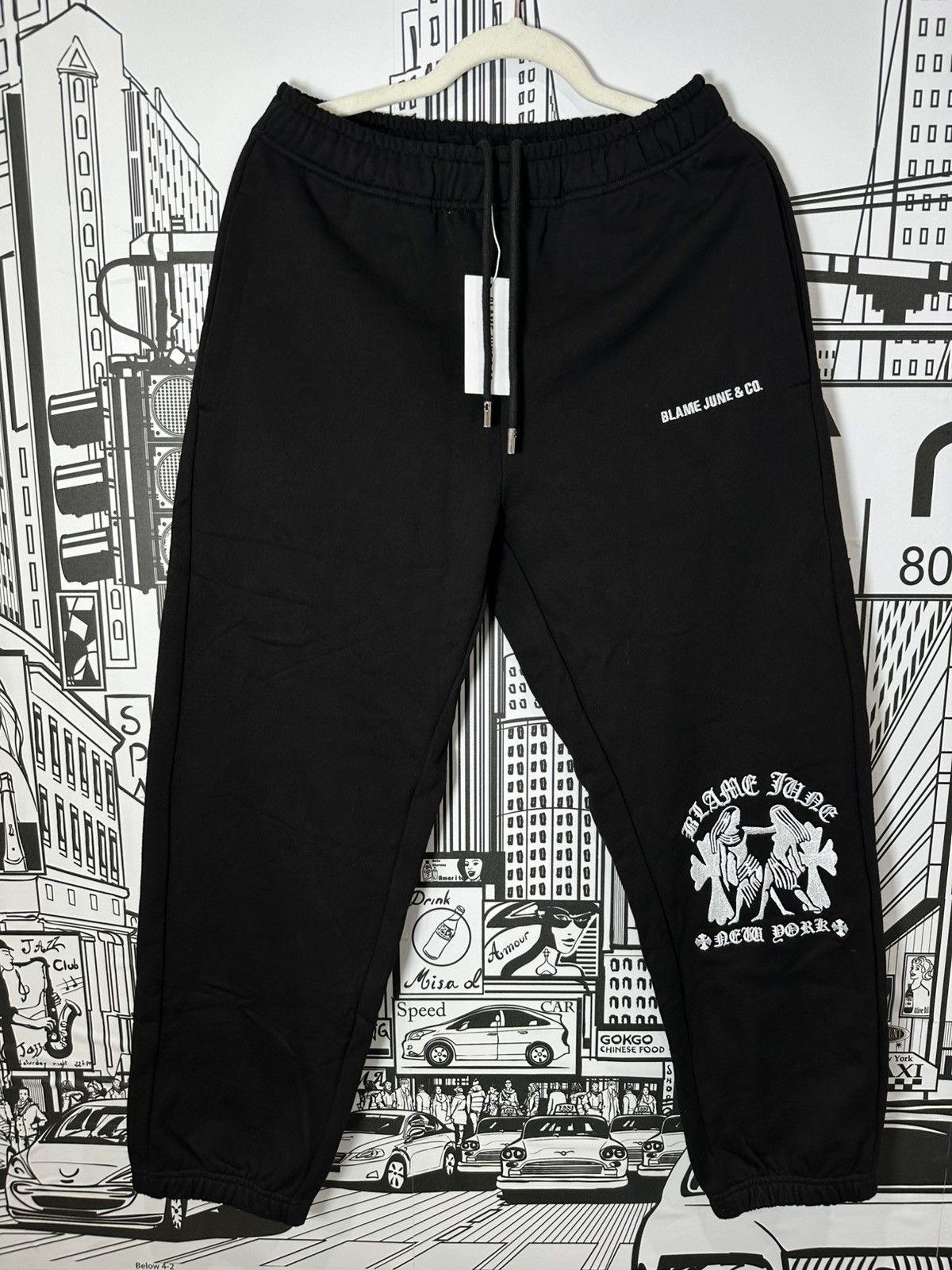 Other Blame June & Co. Gemini Sweatpants Small Black Size US 30 / EU 46 - 1 Thumbnail
