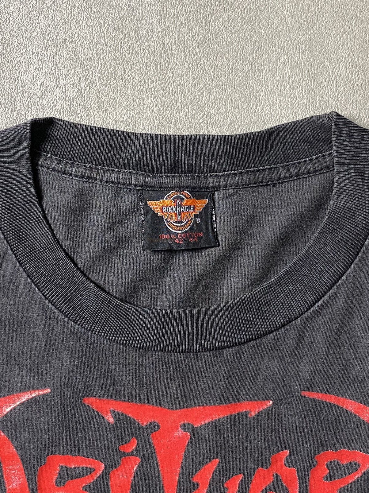 Band Tees × Vintage Vintage 90s Obituary Cause Of Death Tshirt Size US L / EU 52-54 / 3 - 6 Thumbnail