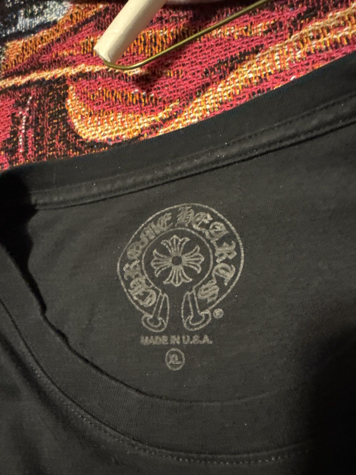 Chrome Hearts Chrome Hearts Horseshoe Pocket Long Sleeve Size US XL / EU 56 / 4 - 24 Thumbnail