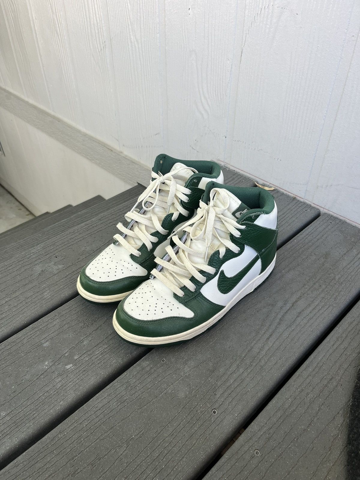 Nike Gorge Green Nike Dunk High 2012 Release Size US 8 / EU 41 - 1 Thumbnail