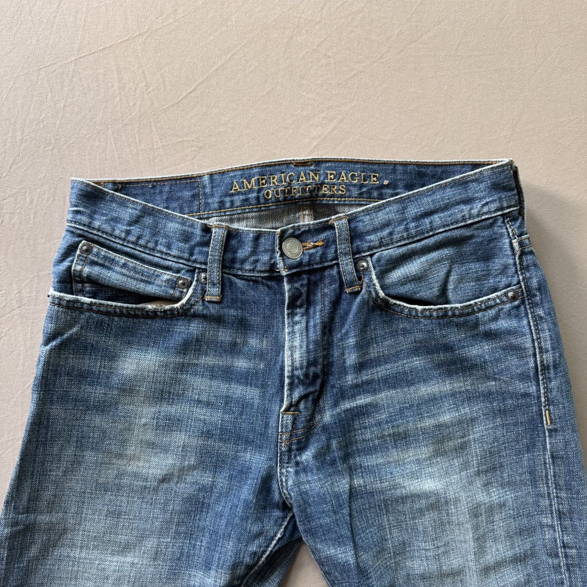 American Eagle Outfitters × Vintage American Eagle Slim Jeans Size US 28 / EU 44 - 4 Thumbnail