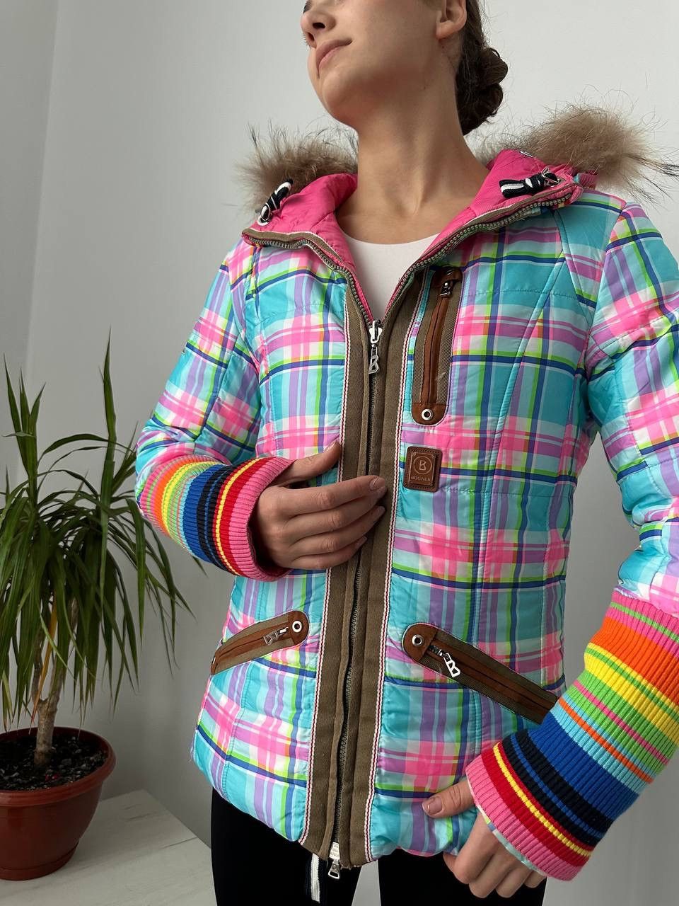 Bogner × Vintage Vintage Bogner Outdoor Ski Multicolour Women’s Jacket Size XL / US 12-14 / IT 48-50 - 12 Thumbnail