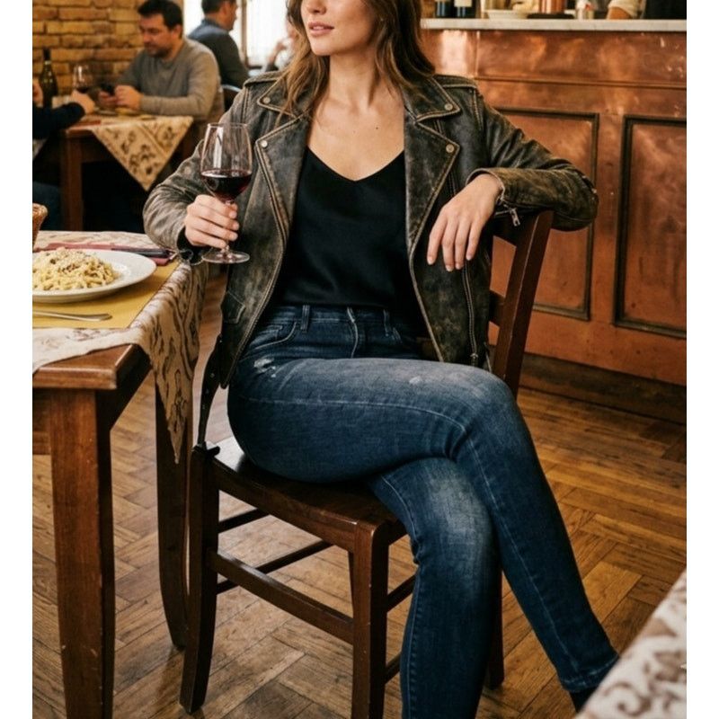 MOTHER Mother The Looker High Waisted Skinny Jeans Not Guilty Black Size 24" / US 00 / IT 34 - 6 Thumbnail