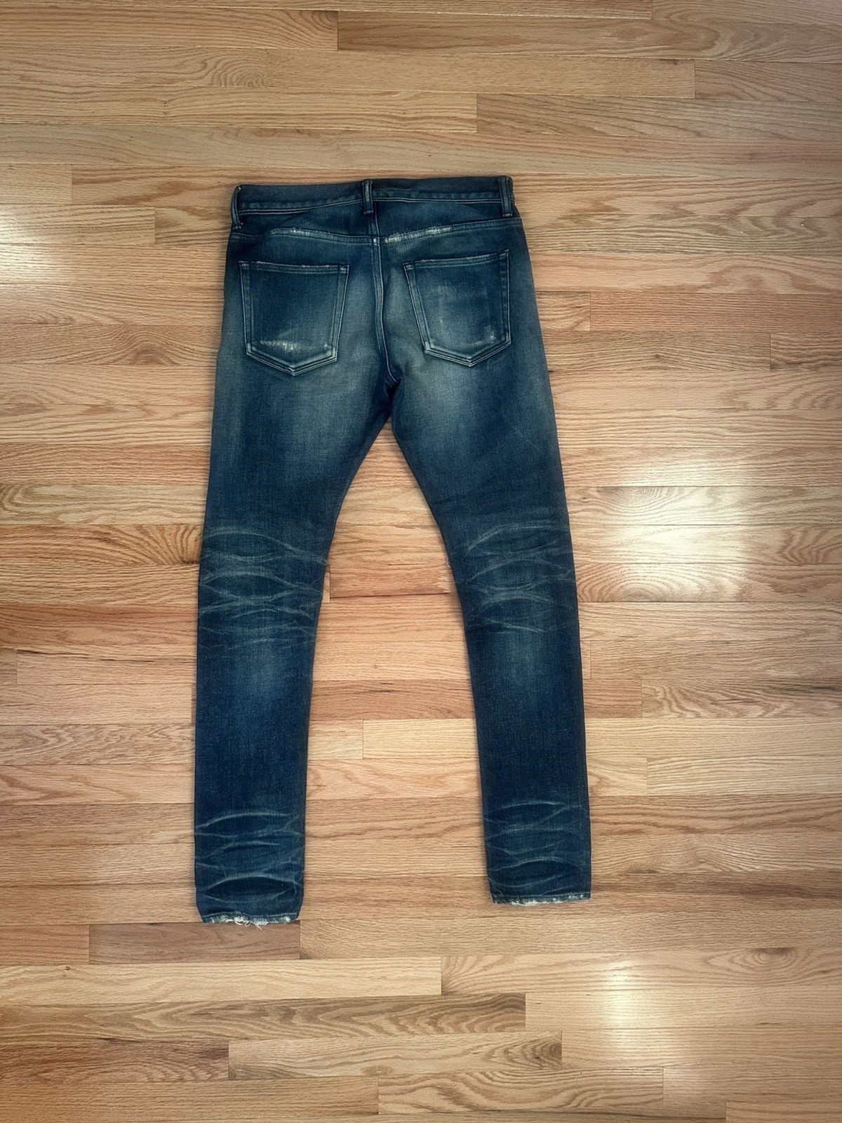 John Elliott Season 9 Cast 2 Rip and Repair Japanese Denim Size US 29 - 6 Thumbnail