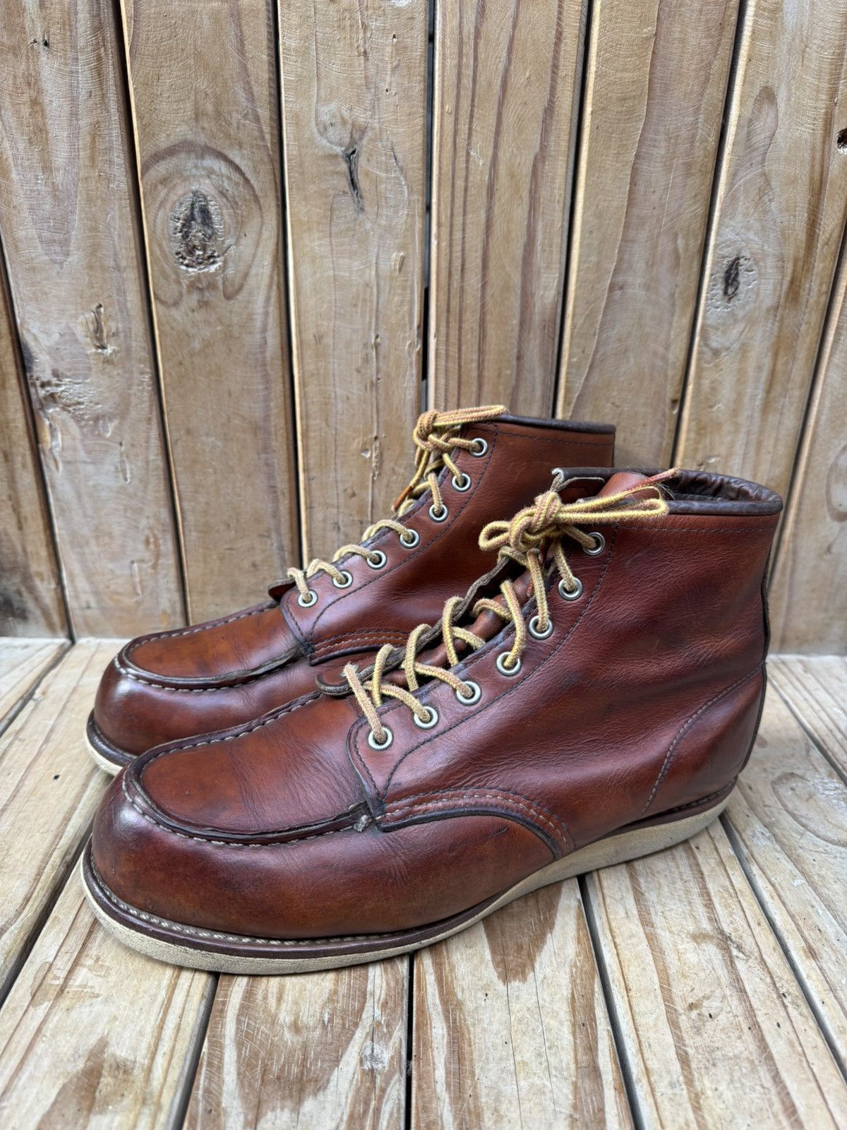 Red Wing Red Wing Heritage 875 Moc Toe Brown Boots USA 9.5 E2 UK 8.5 Size US 9.5 / EU 42-43 - 1 Thumbnail