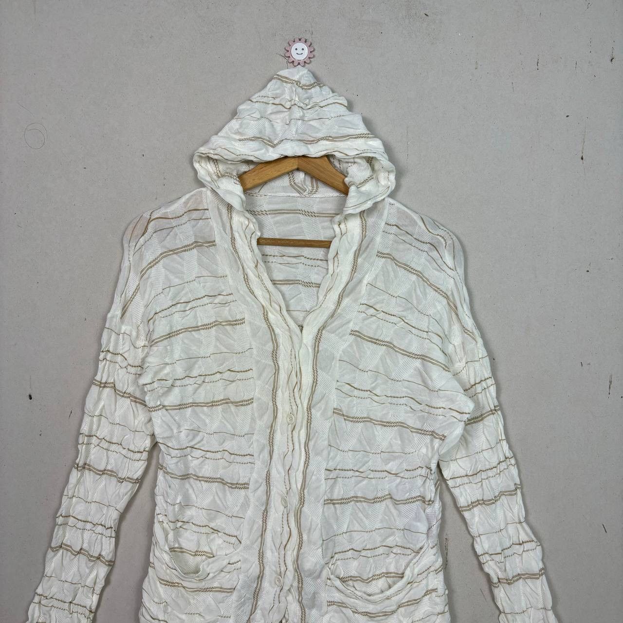 Issey Miyake NWT Issey Miyake HaaT Pleated Hoodie Cardigan Jacket Size M / US 6-8 / IT 42-44 - 3 Thumbnail