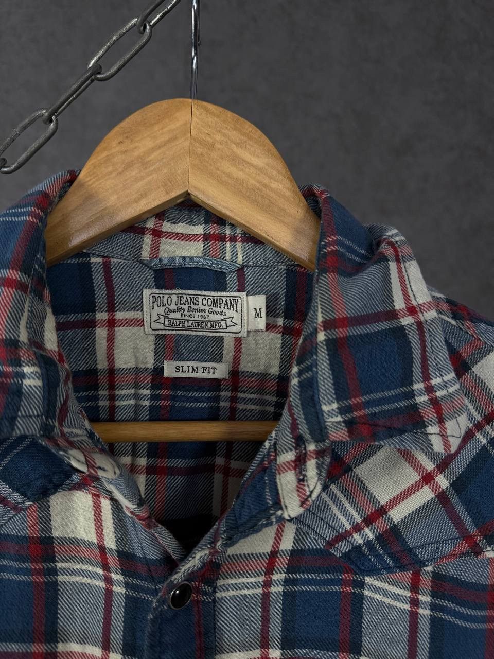 Polo Ralph Lauren Polo Jeans Company Ralph Lauren designer flannel shirt Size US M / EU 48-50 / 2 - 3 Thumbnail